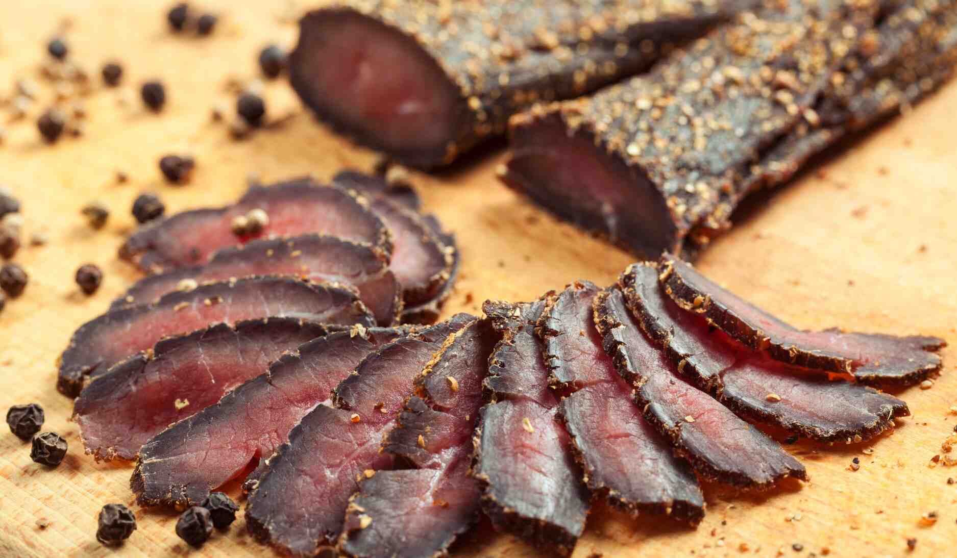 Biltong_typische_Platte_Suedafrika